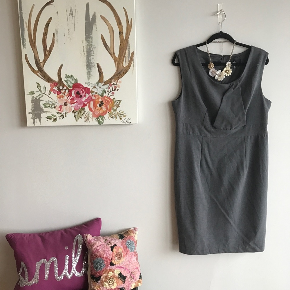 Classic grey professional dress